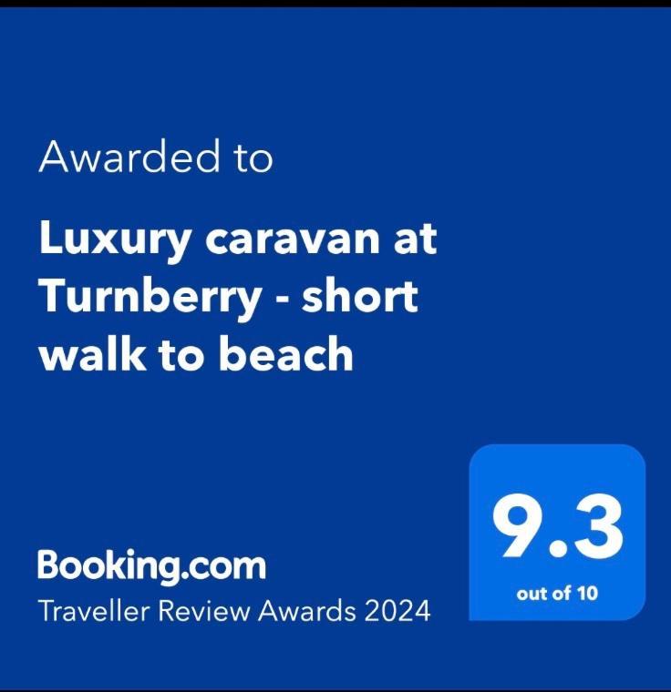 Luxury Caravan At Turnberry - Short Walk To Beach Villa Girvan Eksteriør billede